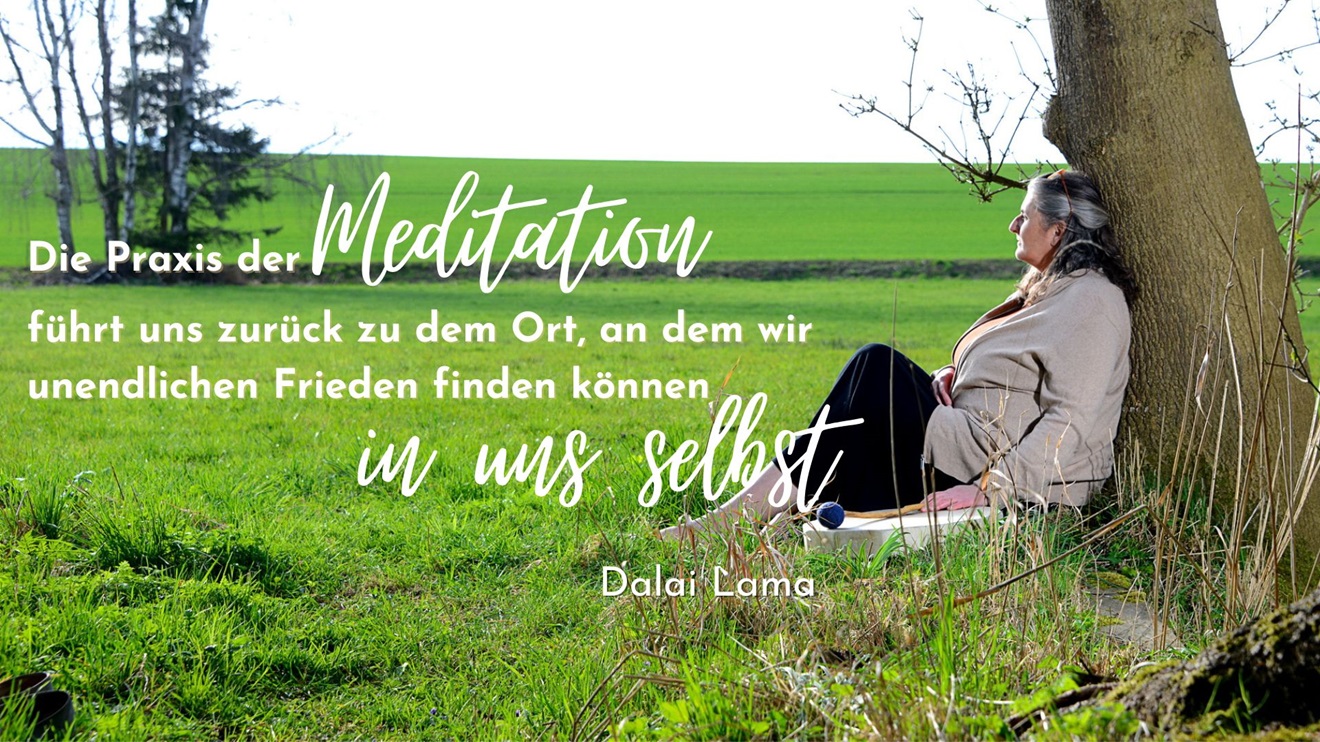 Meditation führt dich zu dir selbst